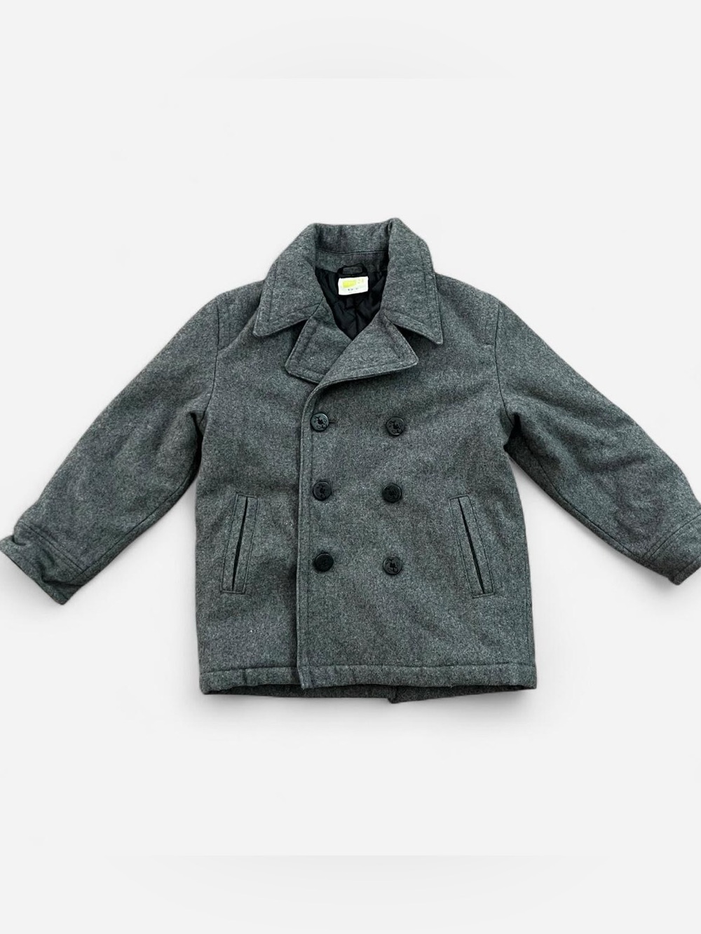 Crazy 8 Grey Double-Breasted Pea Coat
